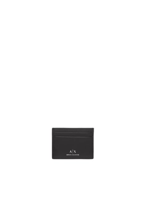 Black card holder ARMANI EXCHANGE | 958053CC845-00020